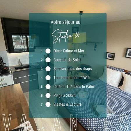 Studio 24 - Coucher De Soleil & Vue Mer Courseulles-sur-Mer Exterior foto